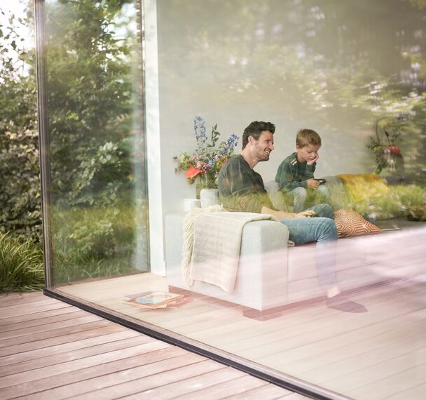 MasterLine 8 Ramen - Maximale lichtinval en panoramisch uitzicht met slanke aluminium profielen gelegen in Nijlen, België