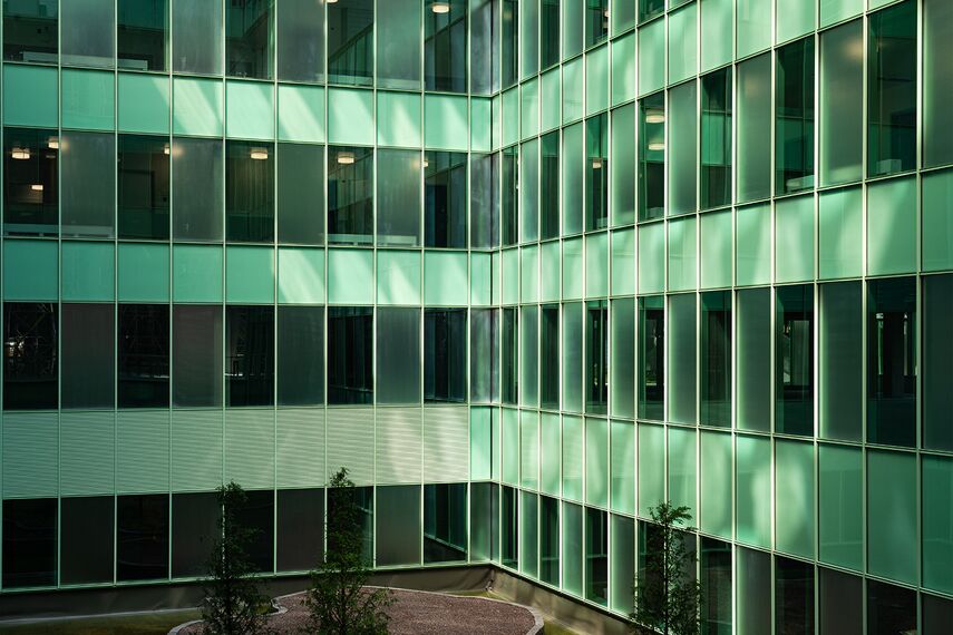 ConceptWall 50 Glasgevels - ZNA Cadix gelegen in Antwerp, België