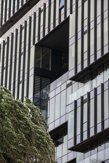 ConceptWall 60 Murs rideaux, HiFinity Coulissants et ConceptSystem 68 Portes - Complexe immobilier Now Bomonti situé à Istanbul, Turquie