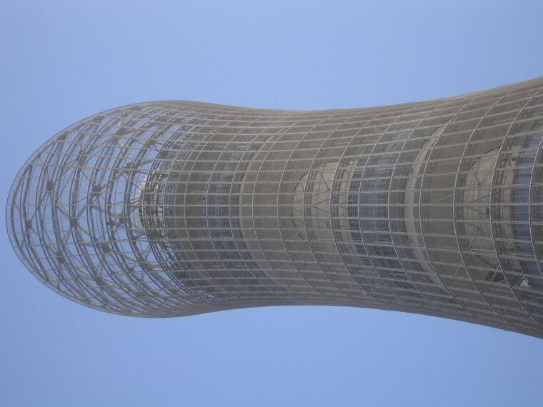 ConceptWall 50 Glasgevels en ConceptWall 86 Glasgevels - Aspire Tower gelegen in Doha, Qatar