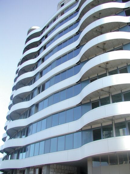 ConceptSystem 77 Deuren en ConceptSystem 77 Ramen - Appartementencomplex White Sails gelegen in Odessa, Oekraïne