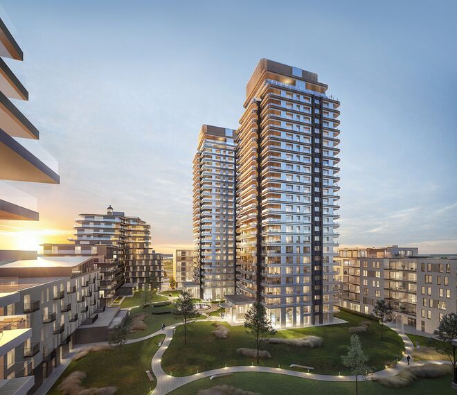 ConceptPatio 155 Coulissants, MasterLine 8 Fenêtres et MasterLine 8 HI Fenêtres - Ensor Tower situé à Oostende, Belgique