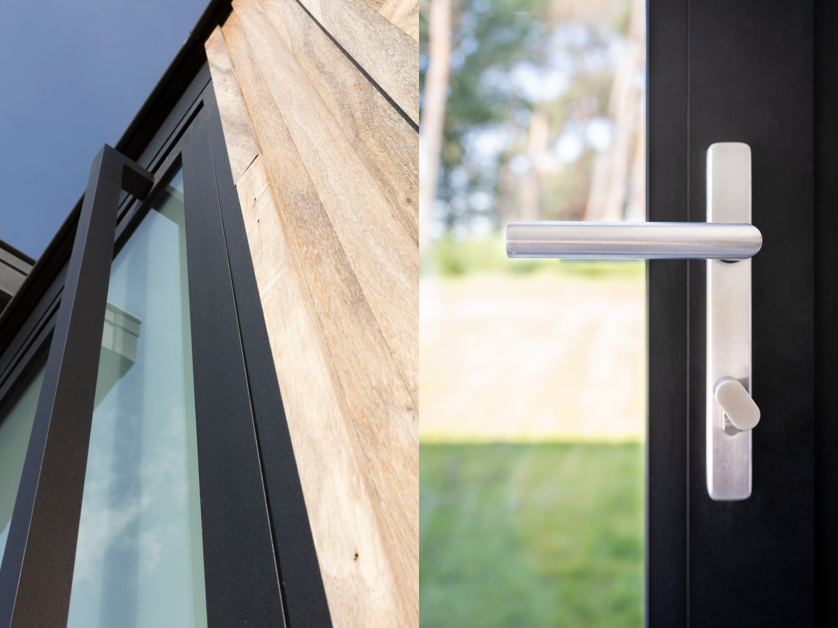 Reynaers Aluminium deurtrekker en deurkruk