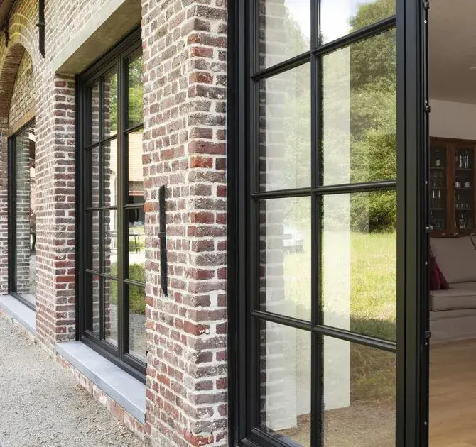 SlimLine 38 Classic aluminium raam met steellook