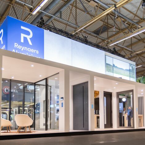 Batibouw stand Reynaers Aluminium
