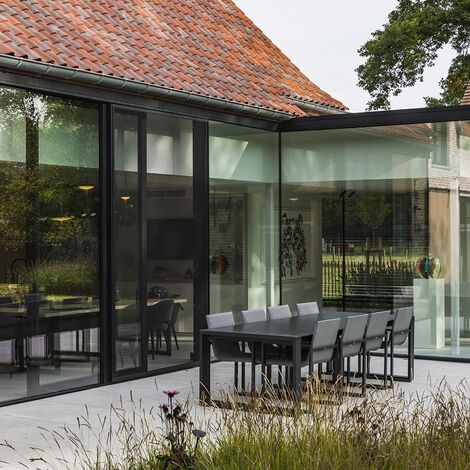 SlimLine 38 Ramen, SlimLine 38 Deuren, SlimLine 38 Standard Ramen, SlimLine 38 Classic Ramen en SlimLine 38 HI Ramen - Stijlenmix in Zutendaal gelegen in Zutendaal, België