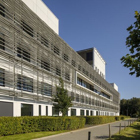ConceptSystem 77 Fenêtres, CS 77 Fire Proof Fenêtres et BriseSoleil 100 Brise Soleil - Hôpital AZ Sint-Maarten à Malines situé à Mechelen, Belgique