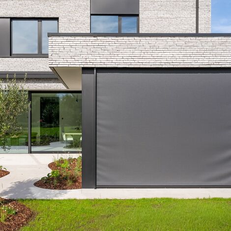 Moderne woning met aluminium ramen