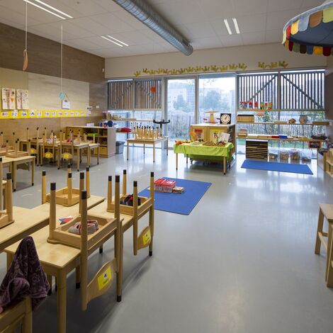 CS 38-SL Systèmes annulés et SlimLine 38 Fenêtres - Boarding school Children's Campus Zuidas situé à Amsterdam, les Pays-Bas