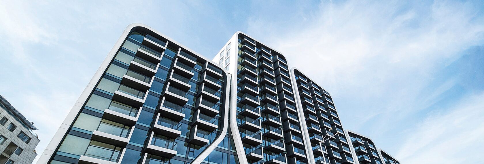 ConceptWall 50 Murs rideaux et ConceptSystem 77 Fenêtres - Complexe immobilier A3 - Advanced Architecture Apartments : Source d'inspiration situé à Sofia, Bulgarije