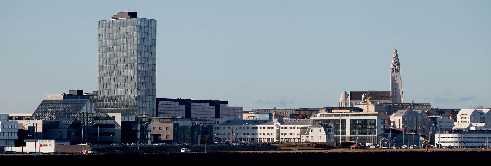 ConceptWall 86 Glasgevels - Office building Höfdatorg gelegen in Reykjavik, IJsland