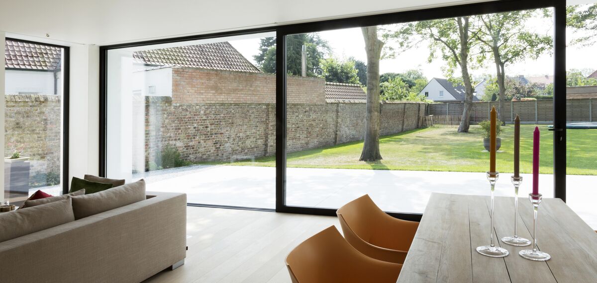 Woning met Reynaers Aluminium schuifraam