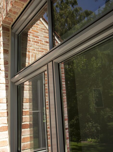 Gepoedercoat Reynaers Aluminium raam